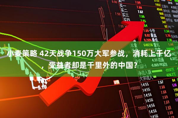 小麦策略 42天战争150万大军参战，消耗上千亿，受益者却是千里外的中国？