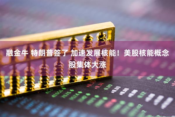 融金牛 特朗普签了 加速发展核能！美股核能概念股集体大涨