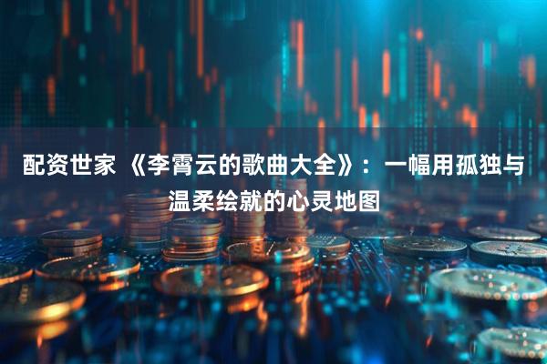 配资世家 《李霄云的歌曲大全》：一幅用孤独与温柔绘就的心灵地图